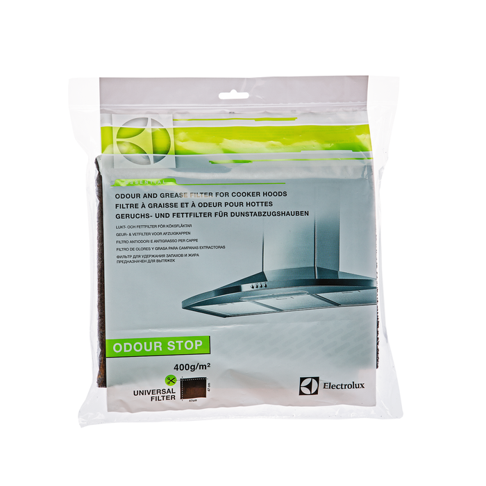 Universal and Cuttable Grease and Odour Filter 400g/m2