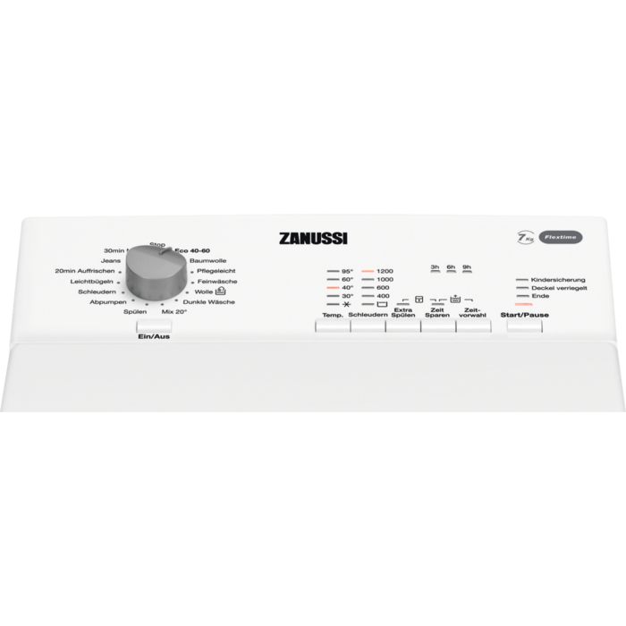 Zanussi - Toplader - ZWY71243KF