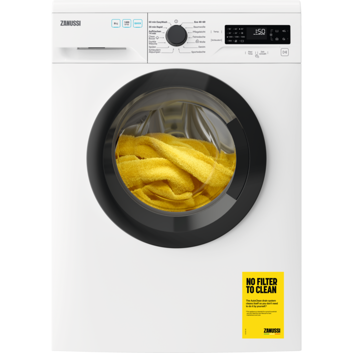 Zanussi - 8 kg washing machine - ZWF8420BD