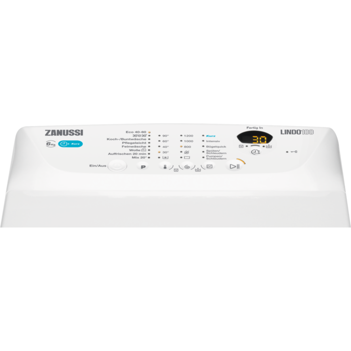 Zanussi - Toplader - ZWY61235CI